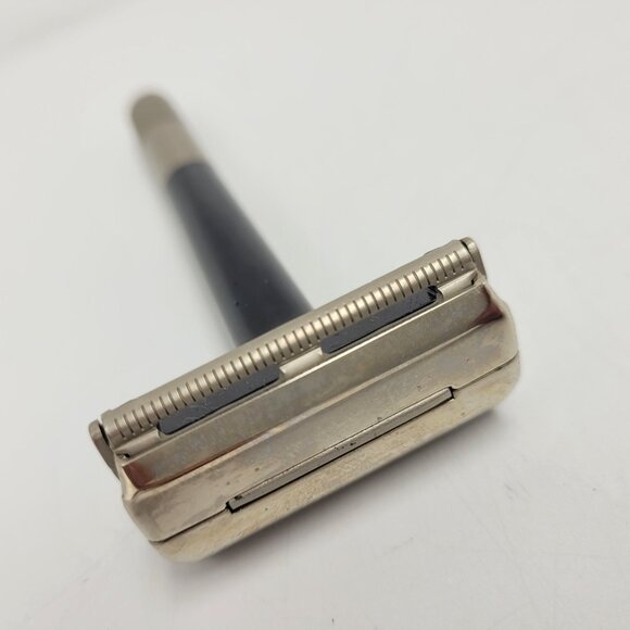 Vtg Wilkinson Sword STICKY Double Edge Safety Shaver Wet Razor Made in England - Picture 4 of 11